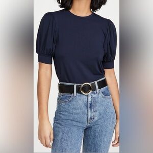 FRAME Balloon Sleeve Tee Shirt